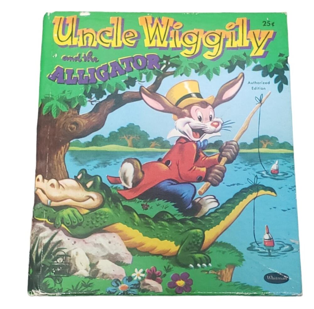 Vintage Whitman Uncle Wiggily & The Alligator Authorized Edition Nostalgia Book